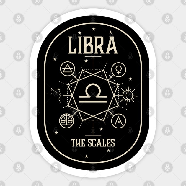 Libra Sticker by Nazonian
